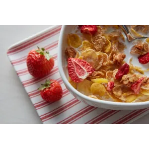 Honey Bunches of Oats with Almonds Heart Healthy Low Fat made with Whole Grain Cereal 18 Ounce Box - unspecified