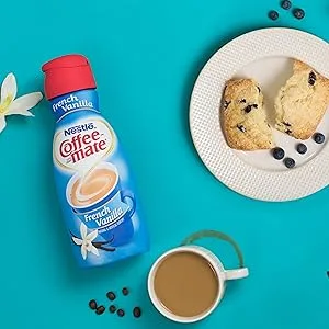 Nestle Coffee-Mate Coffee Creamer Caramel Latte Pack of 6 (15 Ounce) - coffee mate liquid