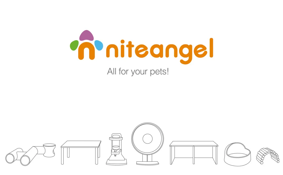 Niteangel Adjustable Soft Harness with Elastic Leash for Rabbits - Niteangel Multi-Chamber