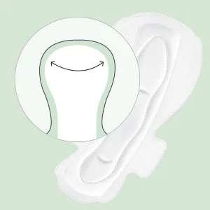 Rael Organic Cotton Cover Pads - Heavy Absorbency Unscented Ultra Thin Pads for Women Postpartum (Extra Long Overnight 12 Count) - product information 8
