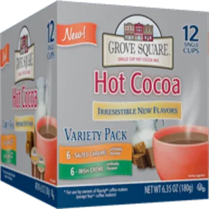 Grove Square Hot Cocoa Pods, Milk Chocolate, Single Serve (Pack of 24) (Packaging May Vary) Milk Chocolate 24 Pack - product information 2