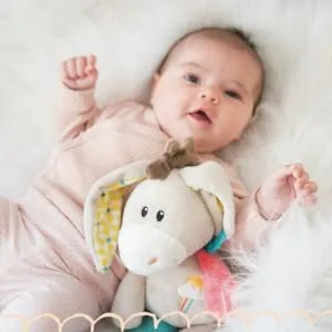 Bite ring rabbit Hopsali 12cm - My first NICI