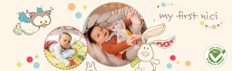 Bite ring rabbit Hopsali 12cm - My fist NICI