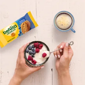 Belvita Blueberry Breakfast Biscuits 6 Boxes of 5 Packs (4 Biscuits Per Pack) - image