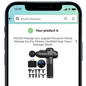 TOLOCO Massage Gun Upgrade Percussion Muscle Massage Gun for Athletes Handheld Deep Tissue Massager (Black) - product information 15