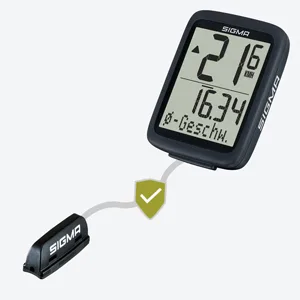 Sigma Sport BC 8.0 bicycle computer with 8 functions - bicycle speedometer with cable waterproof speed meter & kilometer meter speedometer bike bicycle axis speedometer bike children accessories - product information 10