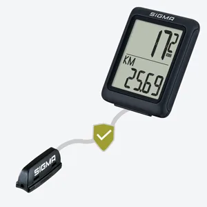 SIGMA SPORT bike computer BC 5.0 WR - one size single - kabel