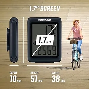 SIGMA SPORT bike computer BC 5.0 WR - one size single - Size