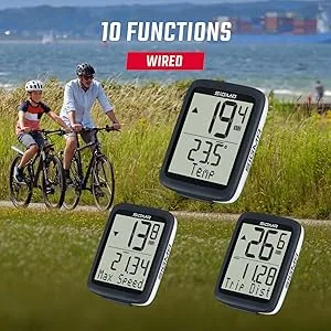 Sigma Bc 10.0 Wr Bike Computer Black/White One Size Single - 10 WR