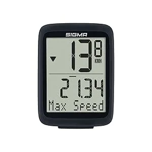 Sigma Sport BC 10.0 WL |Wireless bicycle computer with numerous functions |Bike computer for the highest demands |Easily operated with large buttons and a clear presentation single - 10 WR