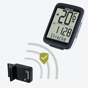 Sigma Sport BC 10.0 WL |Wireless bicycle computer with numerous functions |Bike computer for the highest demands |Easily operated with large buttons and a clear presentation single - product information 10