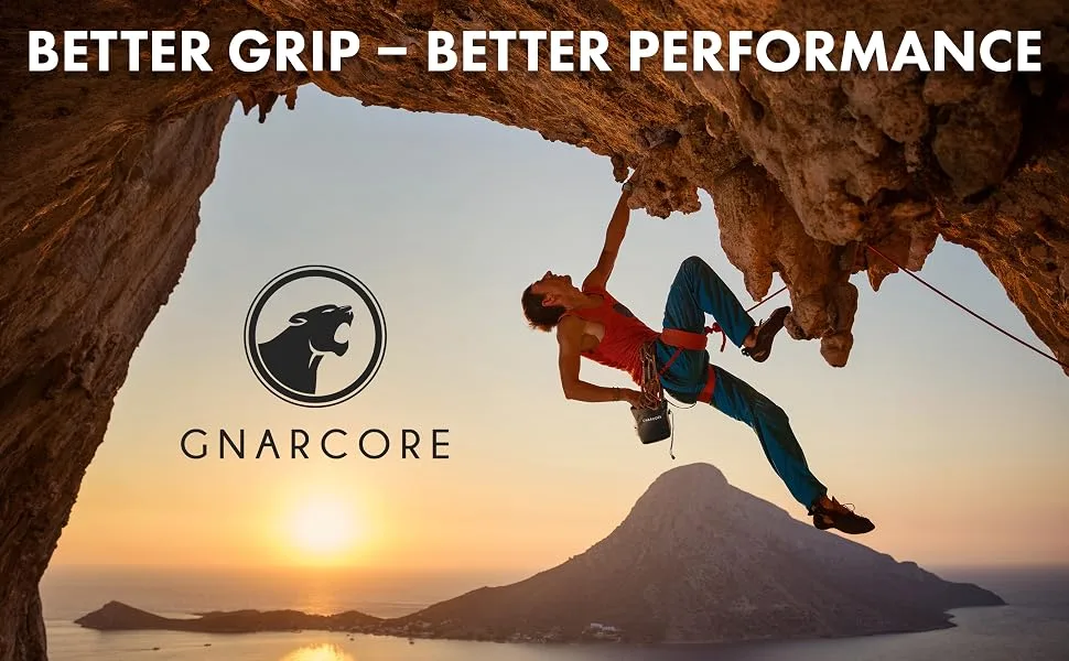 Gnarcore * New * Complete set made of chalkbag Chalk Ball and Boulder brush as a set & individually - everything for the next climbing session - beginners and advanced - perfect bouldering gift boulder set - Chalk Bag