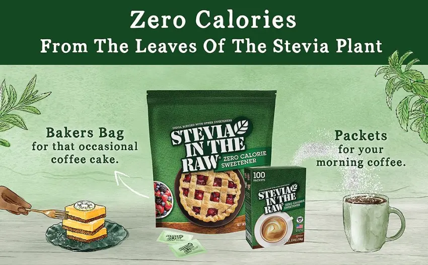 Stevia In the Raw Packets 3.5 oz (100 ct) - All-Purpose In The Raw