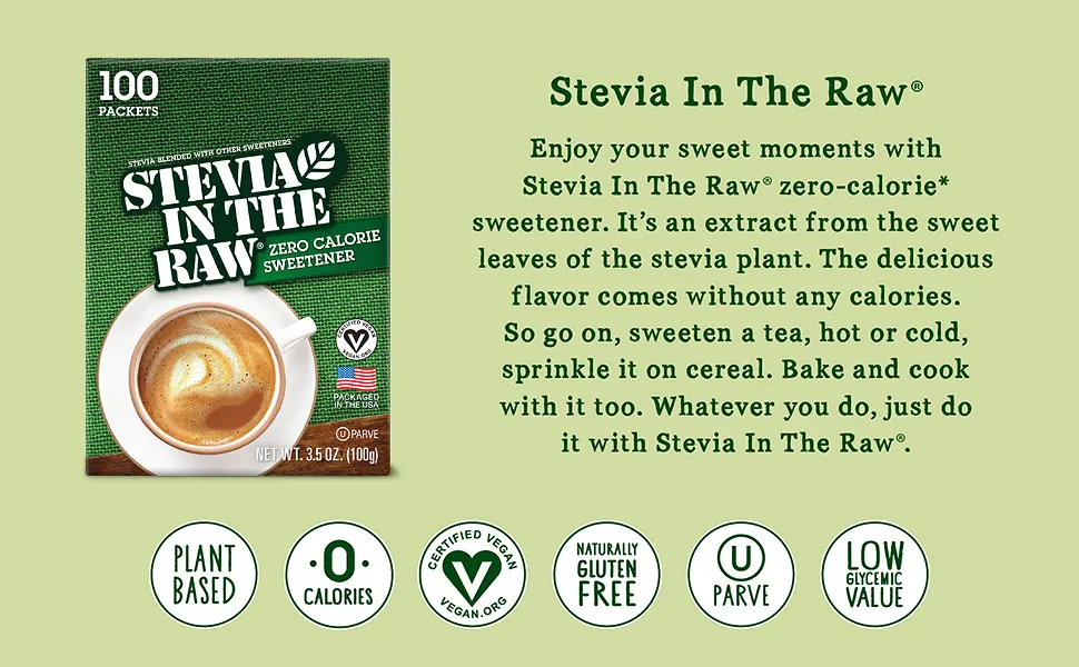 Stevia In the Raw Packets 3.5 oz (100 ct) - Stevia In The Raw