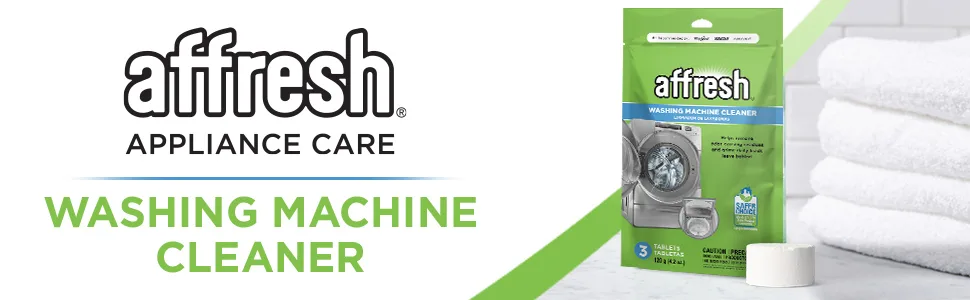 Affresh Washing Machine Cleaner Cleans Front Load and Top Load Washers Including HE 3 Tablets - affresh washer cleaner 3 ct - top image A+