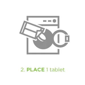 Affresh Washing Machine Cleaner Cleans Front Load and Top Load Washers Including HE 3 Tablets - Place 1 tablet in washer.