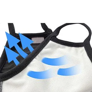 2-Pack Unisex Cloth Washable Reusable Cover-100% Cotton 3Layer men women outdoor - INNER