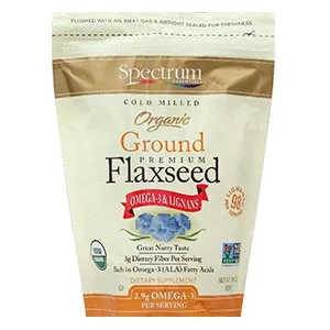 Spectrum Essentials Organic Ground Premium Flaxseed 24 Oz - Spectrum Organic Ground Flaxseed