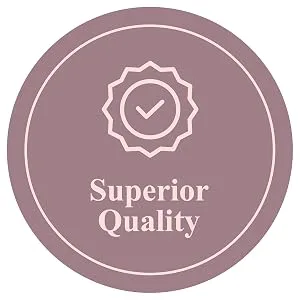 MainBasics Bath Shower Loofah Sponge Pouf Body Scrubber Exfoliator (Set of 3) - Quality badge
