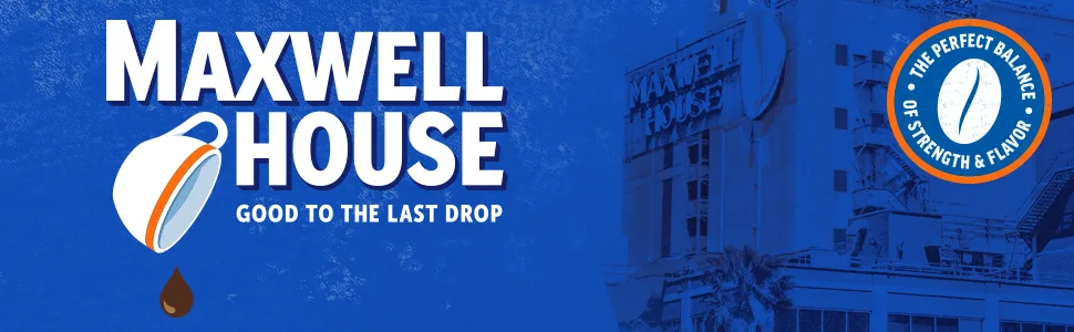 Maxwell House Breakfast Blend Light Roast Ground Coffee (25.6 oz Canister) - image