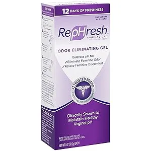 RepHresh Odor Eliminating Vaginal Gel 4ct (0.07oz) - product information 2