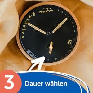 Morph e - meditation box completely offline - for quick sleep and a deep relaxing sleep - 700 000 users (German English Dutch French) Marron unit size - Dauer wählen morphee