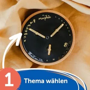 Morph e - meditation box completely offline - for quick sleep and a deep relaxing sleep - 700 000 users (German English Dutch French) Marron unit size - morphee Thema wählen