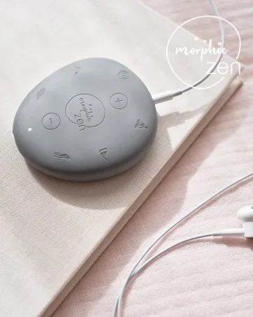 Morph e - meditation box completely offline - for quick sleep and a deep relaxing sleep - 700 000 users (German English Dutch French) Marron unit size - morphee zen