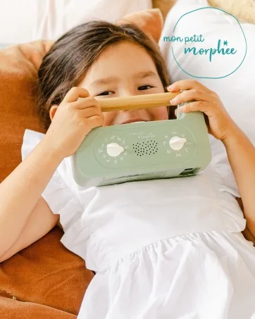 Morph e - meditation box completely offline - for quick sleep and a deep relaxing sleep - 700 000 users (German English Dutch French) Marron unit size - my little morphee