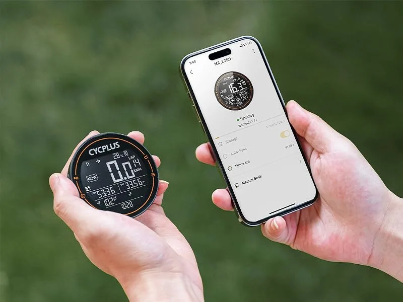 CycPlus bicycle computer GPS bicycle axis wireless waterproof IPX6 bike computer Ant+ wireless wheel computer racing bike bluetooth 5.0 and mileage compatible with strava black - product information 10