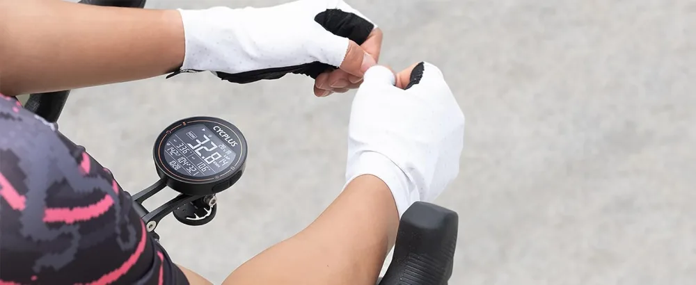 CycPlus bicycle computer GPS bicycle axis wireless waterproof IPX6 bike computer Ant+ wireless wheel computer racing bike bluetooth 5.0 and mileage compatible with strava black - product information 7