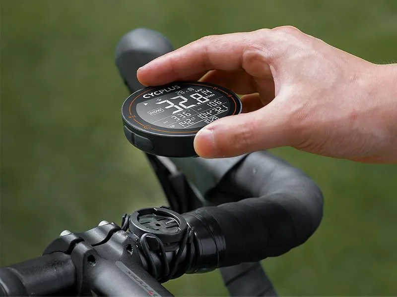 CycPlus bicycle computer GPS bicycle axis wireless waterproof IPX6 bike computer Ant+ wireless wheel computer racing bike bluetooth 5.0 and mileage compatible with strava black - product information 9