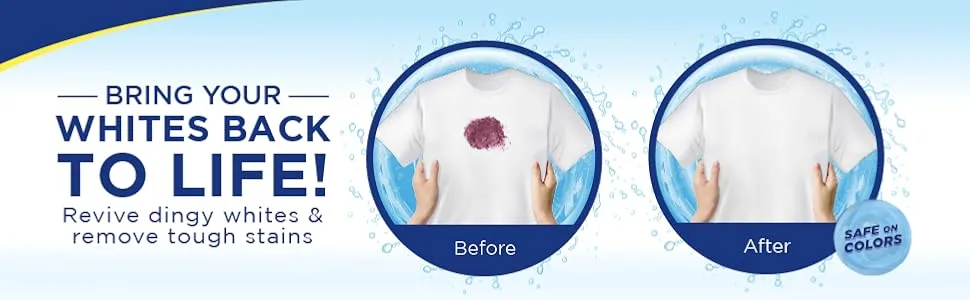 OxiClean White Revive Laundry Whitener + Stain Remover 3 lbs. - product information 2