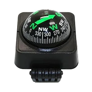 Auto compass boat compass Vehicle compass autocompass universal compass for cars mini compass pocket compass survival compass car compass professional compass portable pocket compass 2 pieces - product information 22
