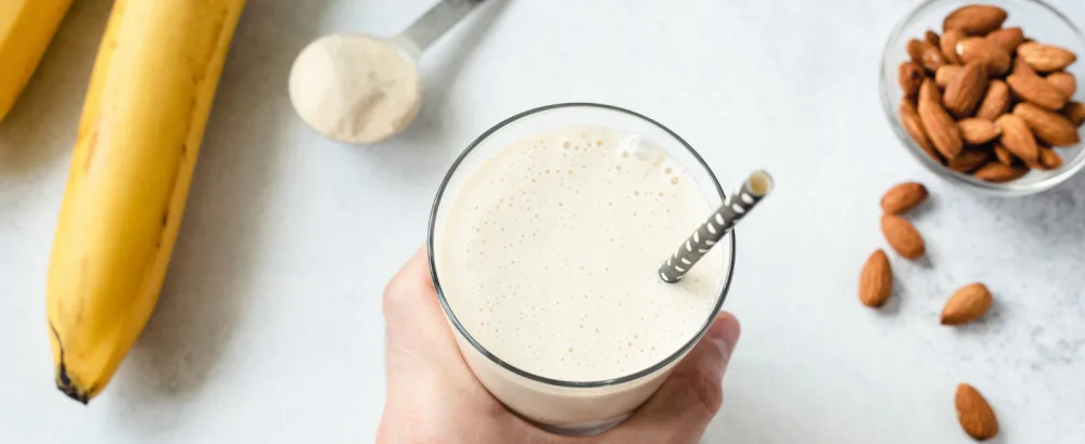 Mighty elements veganes protein vanilla 1kg - 85% vegetable protein 5k protein powder protein powder without gluten lactose & milk protein protein shake muscle structure - Vorteile Geschmack banner