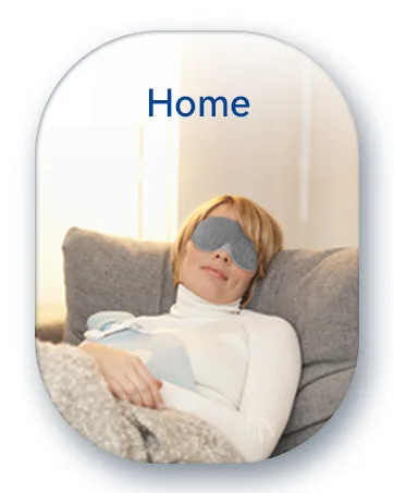 Mavogel Cotton Sleep Mask - Updated Design Light Blocking Sleep Eye Mask Soft and Comfortable Night Sleeping Mask for Men Women Eye Blinder for Travel/Sleeping Includes Travel Pouch Black - Sleep Mask for Home Sleep