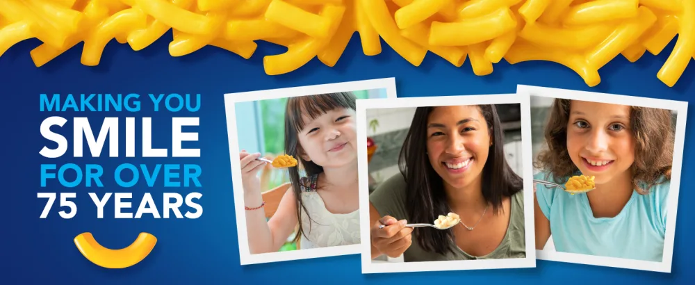 Kraft Deluxe White Cheddar Macaroni & Cheese Easy Microwavable Dinner (4 ct Pack 2.39 oz Cups) - Making you smile for over 75 years.