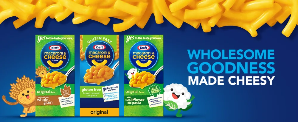 Kraft Deluxe White Cheddar Macaroni & Cheese Easy Microwavable Dinner (4 ct Pack 2.39 oz Cups) - Wholesome goodness made cheesy.