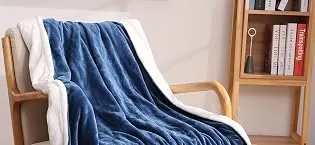 Heating pillows with automatic switch -off electrical heat pillow 30 x 60cm for back shoulder neck and temperature adjustment in 6 fast heating technology overheating protection blue - product information 2