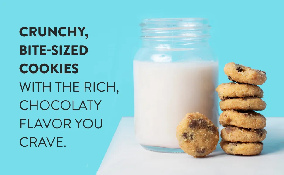 Highkey Keto Chocolate Chip Cookies - 3 Pack - Low Carb Snacks Keto Food Sugar Free High Protein Cookie with Zero Carbs for Healthy Snack Foods Diabetic Friendly Ketogenic Products - zero carb no sugar low carb snacks for diabetics low calorie snacks keto snacks for weight loss