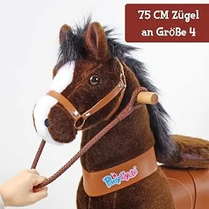 PonyCycle Riding on Horseback Reins (75 cm) - Brown - Reitzubehör