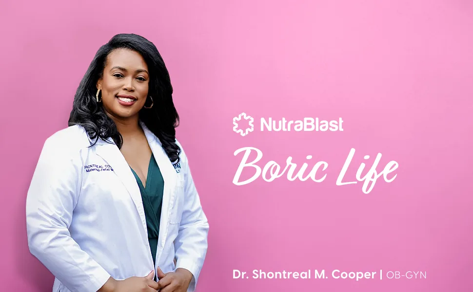 NutraBlast Boric Vaginal Suppositories - 100% Pure Made in USA - Boric Life Intimate Health Support (30 Count) - boric life suppository