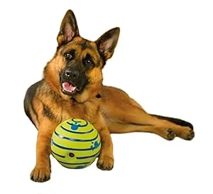 Wobble Wag Giggle Ball Interactive Dog Toy Fun Giggle Sounds When Rolled or Shaken Pets Know Best As Seen On TV - product information 6