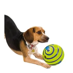 Wobble Wag Giggle Ball Interactive Dog Toy Fun Giggle Sounds When Rolled or Shaken Pets Know Best As Seen On TV - product information 7