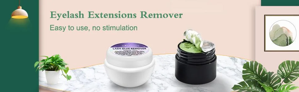 Nagaraku eyelash extension adhesive removal cream paste past 10g mild gel glue remove fast action eyelash accessories professional for salon paste remover - product information 24