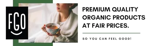 Organic Chai Loose Leaf Tea  Brew 200 Cups  Blended in USA  16oz/453g Resealable Kraft Bag  by FGO - Feel Good Organics
