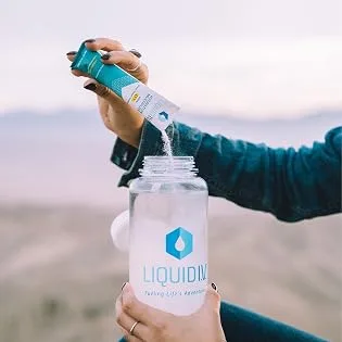 Liquid I.V. Hydration Multiplier - Lemon Lime - Hydration Powder Packets  Electrolyte Drink Mix  Easy Open Single-Serving Stick  Non-GMO - Liquid IV