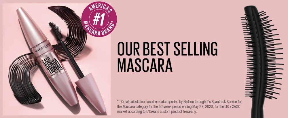 Maybelline Lash Sensational Boosting Eyelash Serum Makeup 0.18 Ounce - Lash Sensational Full Fan Mascara, mascara reaches every lash to volumize, curled wand