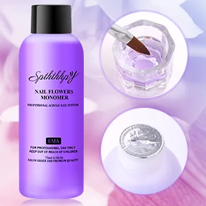 Sphthhpy Set powder and 75ml acrylic nail fluid 4 colors acrylic nail set no UV lamp required suitable for beginners and nail experts 75ml-white - product information 11