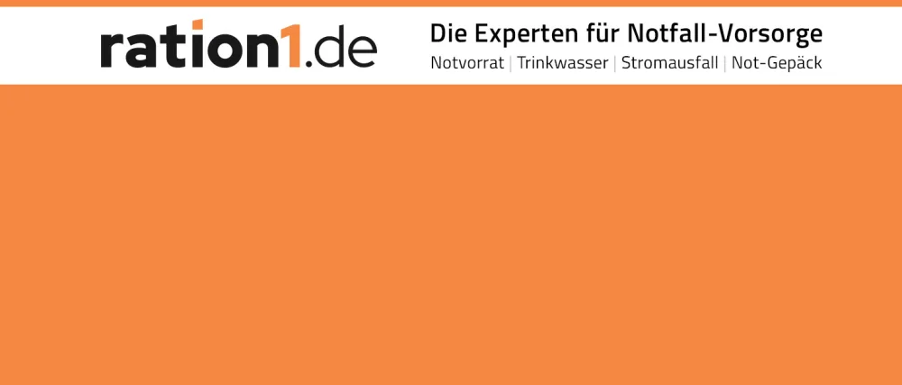 ration1 Long-term EPa fire meat with rice (lactose-free & gluten-free) premium daily ration - Notfallvorsorge mit ration1 als Partner, wenn mal was ist